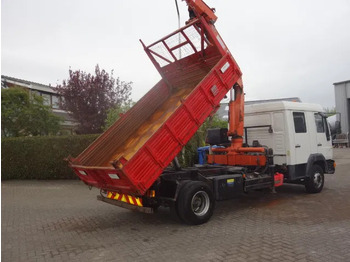 Tovornjak prekucnik, Tovornjak z dvigalom MAN 12.224 DC,8,5 TON ATLAS KRAAN,KIPPER,MANUAL POMP: slika 2