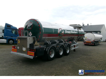 Polprikolica cisterna Clayton Chemical tank inox 18 m3 / 1 comp: slika 4