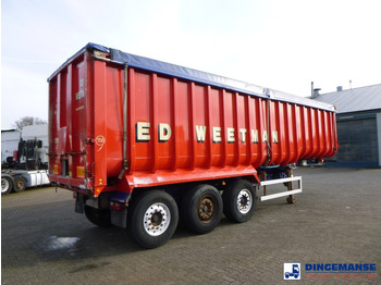Kiper polprikolica Fruehauf Tipper trailer alu 52 m3 + tarpaulin: slika 4