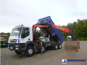 Tovornjak z dvigalom Iveco AD340T36 8x4 RHD tipper + Palfinger E120 plus + grapple: slika 5