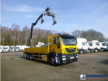 Tovornjak z dvigalom Iveco Stralis 310 6x2 Euro 6 RHD + Atlas 105.2 crane: slika 2