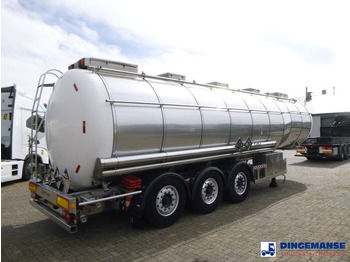 Polprikolica cisterna Parcisa Chemical tank inox L4BH 37.5 / 1 comp: slika 4