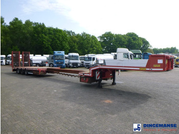 Nizko noseča polprikolica TURBO'S HOET 3-axle semi-lowbed trailer 39 t + ramps: slika 2