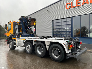 Kotalni prekucni tovornjak, Tovornjak z dvigalom Iveco Trakker AD380T41W 8x6 Euro 6 HMF 19 Tonmeter Z-kraan: slika 2