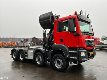Kotalni prekucni tovornjak, Tovornjak z dvigalom MAN TGS 35.400 8x4 Euro 6 HMF 16 Tonmeter Z-kraan: slika 3