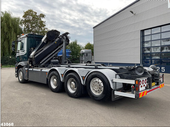 Kotalni prekucni tovornjak, Tovornjak z dvigalom Mercedes-Benz Arocs 3251 8x4 Euro 6 Hiab 28 Tonmeter laadkraan: slika 4