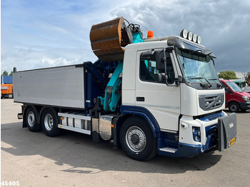 Tovornjak prekucnik, Tovornjak z dvigalom Volvo FM 330 HMF 16 Tonmeter Z-kraan: slika 4