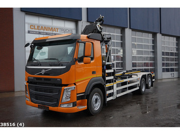 Kotalni prekucni tovornjak, Tovornjak z dvigalom Volvo FM 410 HMF 21 Tonmeter laadkraan: slika 2