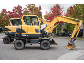 Bager Hyundai Robex 55W-9 Wheeled Excavator 5.5t / 2pcs: slika 3