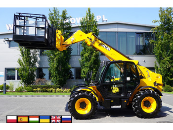 Teleskopski kolesni nakladalnik JCB