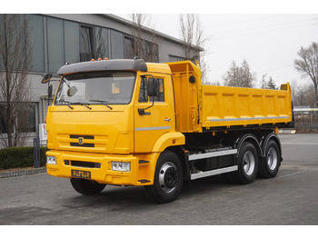 Tovornjak prekucnik, Tovornjak z dvigalom KAMAZ T2530 E5 6×4 / 3-sided tipper: slika 3