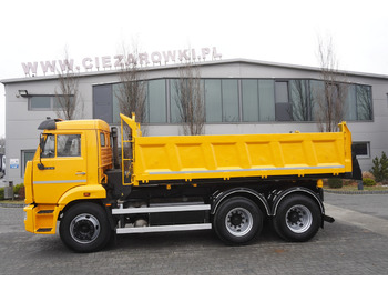 Tovornjak prekucnik, Tovornjak z dvigalom KAMAZ T2530 E5 6×4 / 3-sided tipper: slika 4