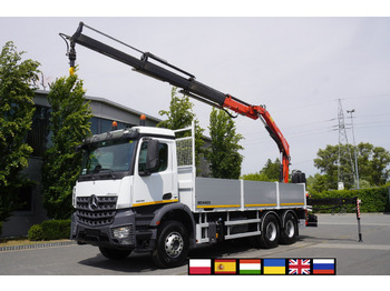 Tovornjak z dvigalom MERCEDES-BENZ Arocs 2636