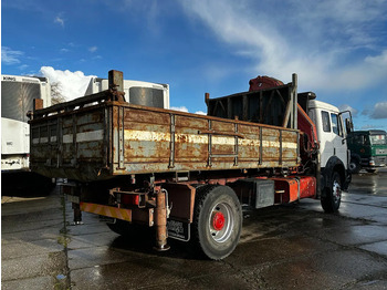 Tovornjak prekucnik, Tovornjak z dvigalom Mercedes-Benz SK 1935 V8 4X2 Tipper Spring/Spring AMCO V825 9T Crane: slika 4