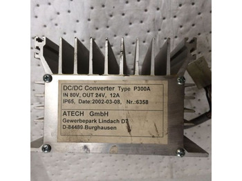 Električni sistem za Oprema za rokovanje z materiali Atech Converter DC/DC 80/24V, 12A: slika 3