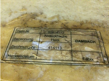 Karoserija in zunanjost za Oprema za rokovanje z materiali Plastic covers for Dambach, Atlet OMNI 140DCR: slika 5