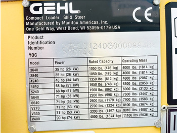 Mini nakladalec Gehl SL4240 (4035): slika 3