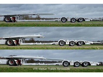 Polprikolica avtotransporter Vlastuin VTR Trailer |Truck low loader | Hydro extension | Steer/lift axle | Alcoa rims |: slika 1