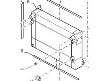 Hladilnik motorja CASE