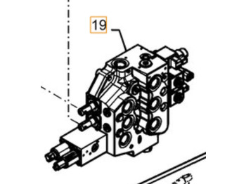 Hidravlični ventil CASE