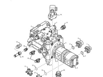 Hidravlična črpalka CASE