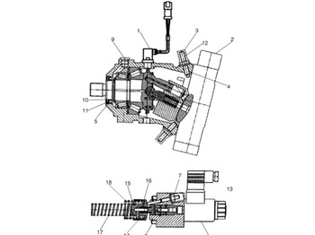 Hidravlični motor CASE