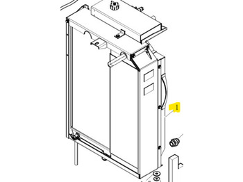 Hladilnik motorja CASE