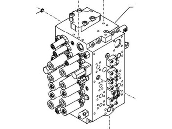 Hidravlični ventil CASE