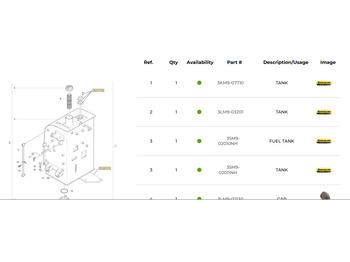 Rezervoar za gorivo NEW HOLLAND