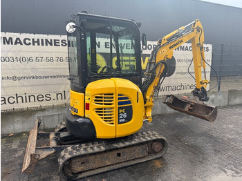 Mini bager KOMATSU PC26MR-3