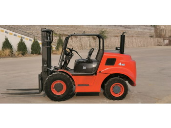 Nov Terenski viličar QINGDAO PROMISING 3T 4WD Rough Terrain Forklift CPCD30: slika 2