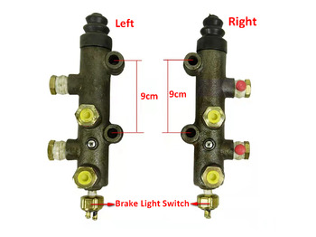 Nov Zavorni cilinder za Kolesni nakladalec Qingdao Promising Brake Master Cylinder for China Loader: slika 3