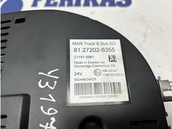 Armaturna plošča za Tovornjak MAN instrument cluster, dashboard: slika 3