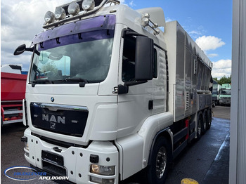 Vakuumski tovornjak MAN TGS 35.480 RSP Saugbagger, 8x4, Euro 5, Handgeschakeld: slika 3