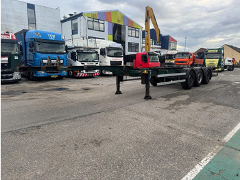 Kontejnerska polprikolica/ Polprikolica z zamenljivim tovoriščem PACTON