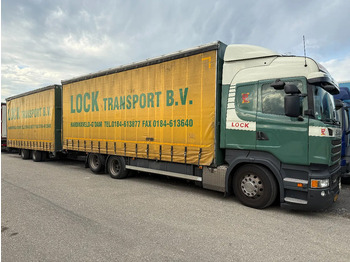 Tovornjak s ponjavo SCANIA R 450