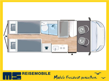 Chausson V697 FIRST LINE / ZUBEHÖR-PAKET / EINZELBETTEN lizing Chausson V697 FIRST LINE / ZUBEHÖR-PAKET / EINZELBETTEN: slika 2