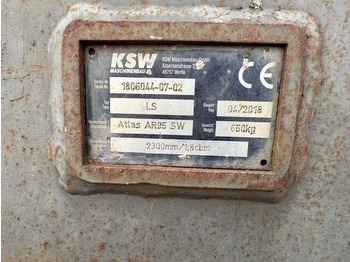 Kolesni nakladalec Atlas AR95e Super, Schaufel + Gabel, Hydr. S.W.S.: slika 5