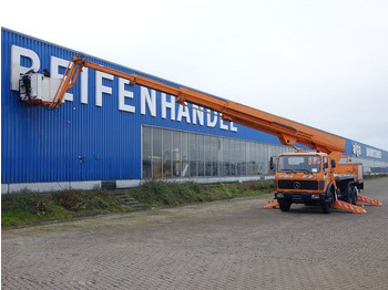 Dvižna ploščad montirana na tovornjak Mercedes-Benz 2222 6x4, Ruthmann, 28m³, 3. Sitz, Blattfederung: slika 3