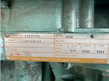 Črpalka za vodo Cummins NT 855 G4 Waterpomp 515 m3 / h 8.5 Bar as new ! 455 hours ! Diesel Waterpump: slika 5
