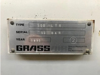Zračni kompresor Grassair 500 liter 15 Bar Horizontale luchtketel: slika 3