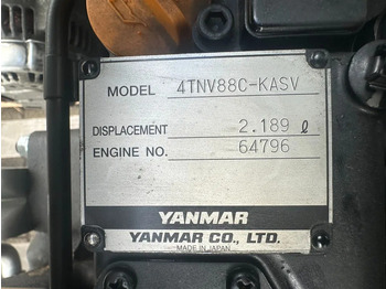 Nov Motor za Oprema za rokovanje z materiali Yanmar 4TNV88C - KASV Stage 5 motor 48 PK Stage V New !: slika 4