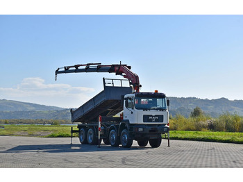 Tovornjak z dvigalom, Tovornjak prekucnik MAN 41.460 * KRAN * 8x8 ! TOPZUSTAND: slika 2