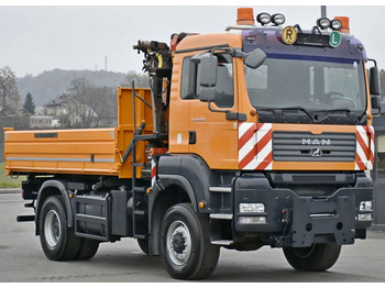 Tovornjak z dvigalom, Tovornjak prekucnik MAN TGA 18.360 * PK 10501 + FUNK *4x4: slika 4