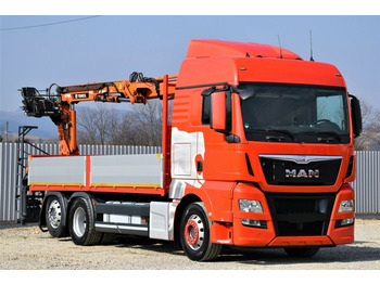 Tovornjak z dvigalom MAN TGX 26.440 Pritsche 6,60 m*TEREX 135.2-A11: slika 3