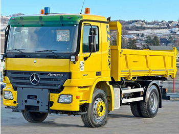 Tovornjak prekucnik, Tovornjak z dvigalom Mercedes-Benz ACTROS 1832* KIPPER 4,60 m + BORDMATIC * TOP: slika 5