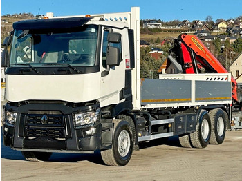 Tovornjak z dvigalom, Tovornjak s kesonom Renault C 380 *PRITSCHE 6,80m * PK 18002-EH C + FUNK*6x4: slika 4
