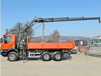 Tovornjak z dvigalom, Tovornjak prekucnik Renault KERAX 430* HIAB 144 E-3 HIDUO + FUNK / 6x4: slika 5