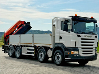 Tovornjak z dvigalom Scania R 420 PRITSCHE 6,47 m * PK 44002/FUNK * 8x4 /TOP: slika 3