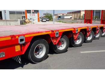Nov Nizko noseča polprikolica za transport težkih strojev LIDER 2024 YEAR NEW MODELS containeer flatbes semi TRAILER FOR SALE: slika 3